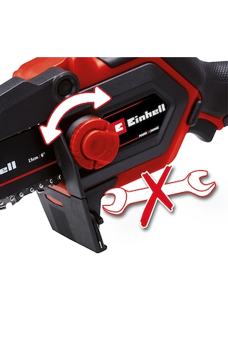 Einhell Ge-ps 18/15 Li Holster Kit Akülü Zincirli Budama Testeresi - 4600047