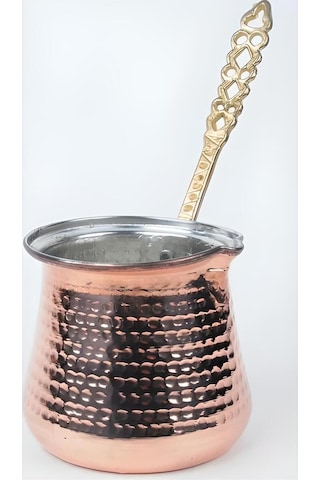 Cezve Sütlük Küçük Boy 650 Cc Bakır