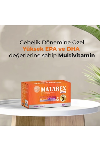 Negans Matarex Plus 30 Softgel + 30 Kapsül