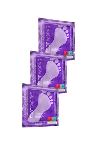 Avon Foot Works Lavanta Kokulu Nemlendirici Ve Rahatlatıcı Ayak Çorabı 3'lü