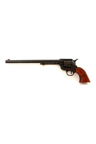 Denix Dekoratif Siyah Cal.45 Peacemaker Revolver 12 İnc 46 Cm , Amerika 1873