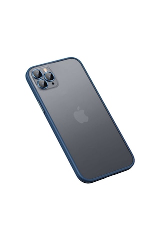 Apple Uyumlu iPhone 12 Pro Uyumlu Zore Retro Kılıf-lacivert Lacivert -