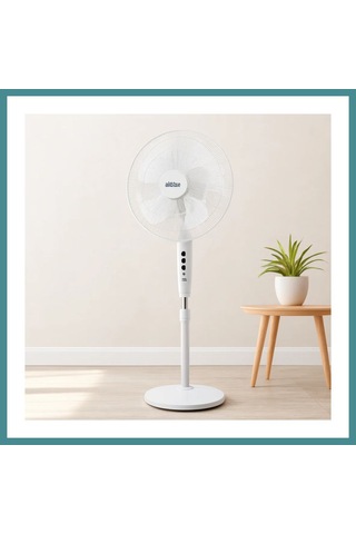 Trendexa 16'' 5 Pervaneli Ayaklı Vantilatör - Sessiz, 140 Cm, 3 Kademe Mac