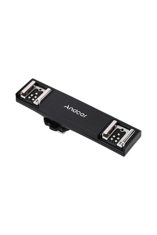 Pazly Canon Dslr Kamera İçin Dual Hot Shoe Flaş Ayırıcı, 7dıı, 70d, 5d, 6d Uygun