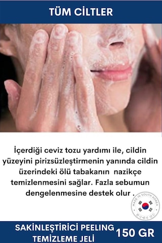 Dermal Dr + Medm Sakinleştirici Peeling Etkili Gözenek Temizleme Jeli