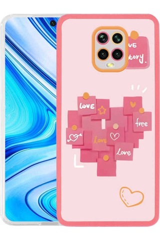 Xiaomi Redmi Note 9S Kılıf Zore M-Fit Desenli Kapak (540127104)