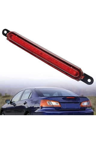 Ebitda Mitsubishi Lancer Evo X 2008-2016 Kırmızı Fren Lambası Led, Kaliteli Aydınlatma