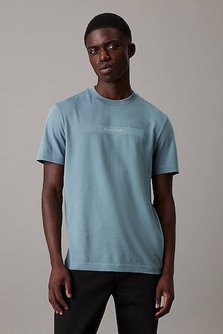 Calvin Klein Erkek Tişört-k10k113791 Mavi