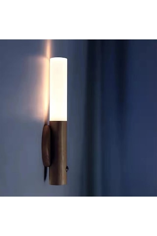 Hs-5890 Sensörlü Şarjlı Led Duvar Aplik Gün Işığı 3200k Kablosuz Lamba Çok Renkli