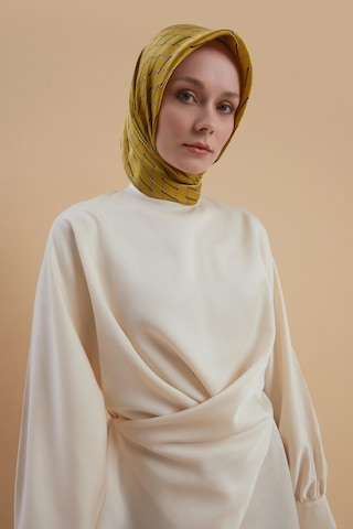 Armine Çapraz Bağlamalı Tencel Bluz 24y3536 Aytaşı Krem