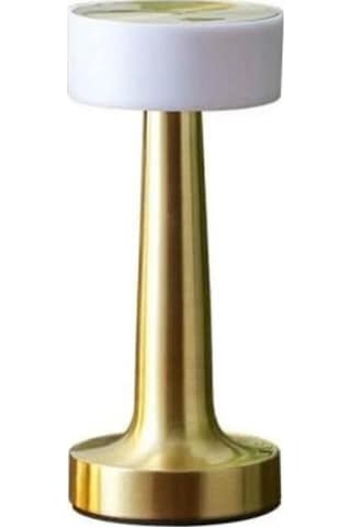 Ct 8436 Cata Denver Şarjli Masa Lambası 3 Renk Beyaz