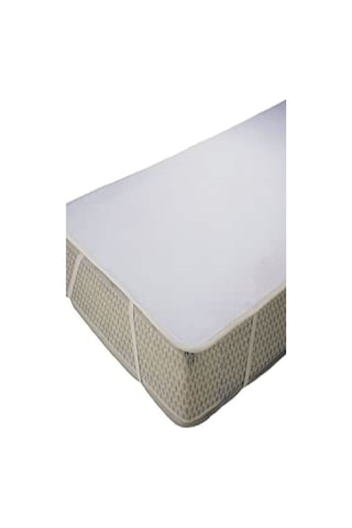 Mycey Alez 70x140 Cm Sıvı Geçirmez Micro Yatak Koruyucu Beyaz