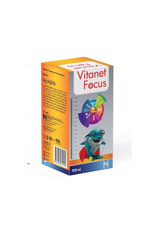 Vitanet Focus L-Arginin + Multivitamin Şurup 100 ML