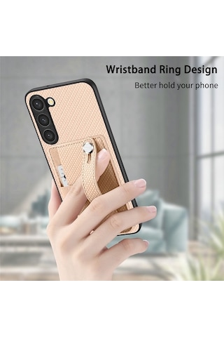 Wondernest Samsung Uyumlu S22 Kılıfı Kickstand Askılı Cüzdan Bıçak Alet 5g + Fa