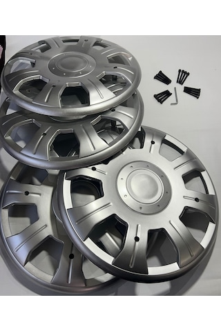 Karsan J9 Premier Pejo Gri Jant Kapağı 4 Adet Vida Ve Anahtarlı