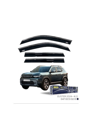 Renault Duster 2024 Ve Sonrası Kromlu Cam Rüzgarlığı