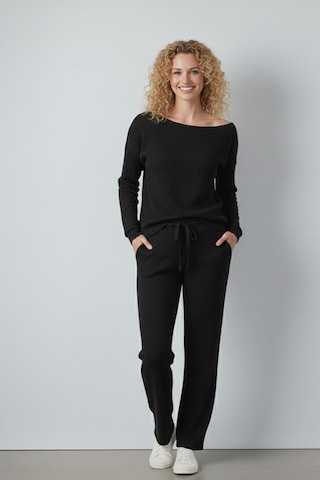 Fit Women Düşük Omuzlu Alt Üst Takım 4445 Siyah