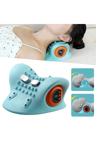 Ambition Ems-servikal Tractions İsı Titreşimli Boyun Yastık Kas Yeşil