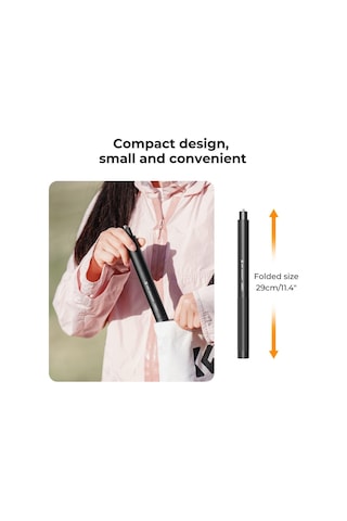 K&f Concept Görünmez Selfie Çubuğu 153 Cm Insta360 X3/x4/x5 Uyumlu