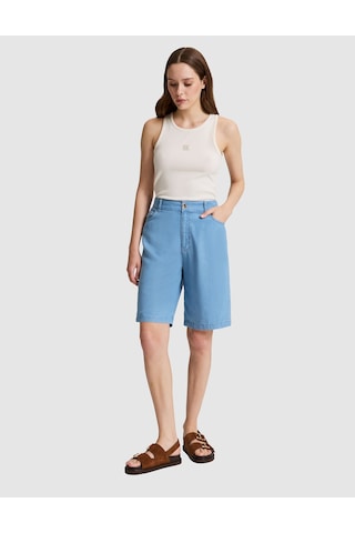 Pierre Cardin Kadın Açık Mavi Şort Jean 50324122-vr003