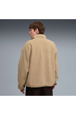 Puma Reversible Erkek Bej Polar Ceket 688371-55 Krem