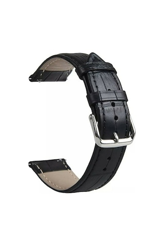 Watch Siyah Renk Deri Saat Kordonu 22mm923579