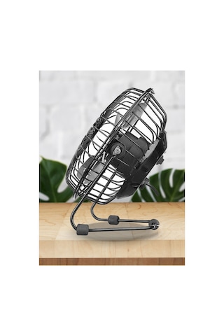 Everest Metal Masa Üstü Usb Mini Fan