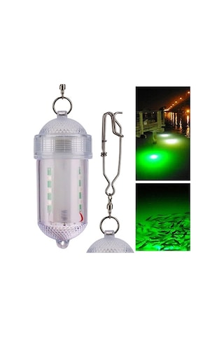 Novahub Gece Balıkçılığı İçin 12v 12 Led'li Su Geçirmez Balık Işığı