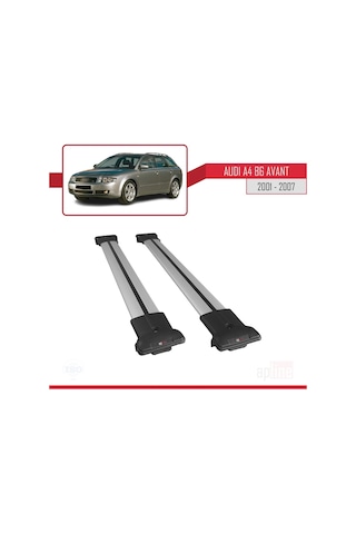 Audi A4 (B6) Avant 2001-2007 Arası Fly Model Ara Atkı Tavan Barı