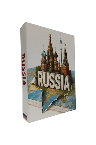 2026 -770 Russıa Dekoratif Kitap Kutusu
