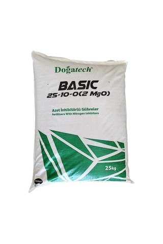 Gübre Doğatech Basic 25-10-0 2 Mgo 25 Kg