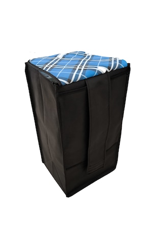 Pazar Araba Çantası Torbası Yedek Çanta 32x55x26 Cm Mavi 1 Adet