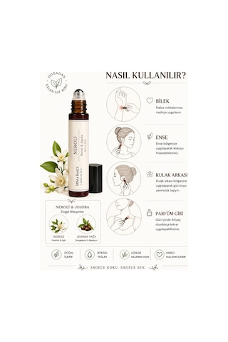 Neroli Roll - %100 Doğal Portakal Çiçeği Yağı 10 Ml