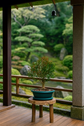 Bonsai Buxus - 7 Yaşında Hediyelik Bonsai Ağacı