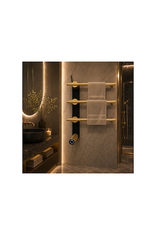Elektrikli Havlupan 50x48xh100 Cm 60 Watt 65 C Gold