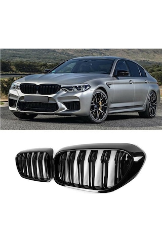 Bmw 5 Serisi G30 Ön Panjur Seti M5 Böbrek 2017-2019