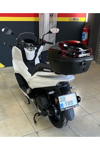 Motosiklet Çantası 33 Litre Parlak Siyah