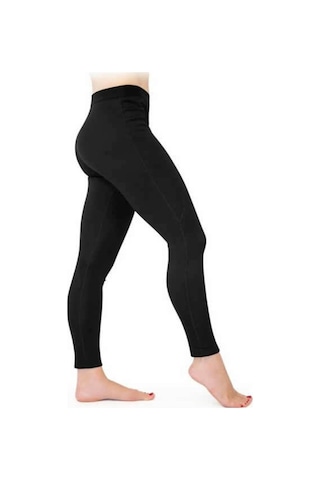 Dertex Egemoda Termal Kadın Taytsiyahxl Siyah