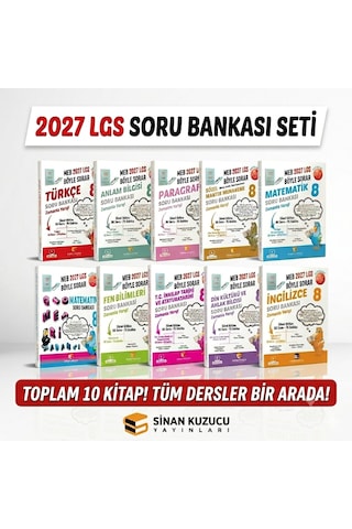8. Sınıf - Lgs Meb Böyle Sorar Soru Bankası Seti 2027 Lgs