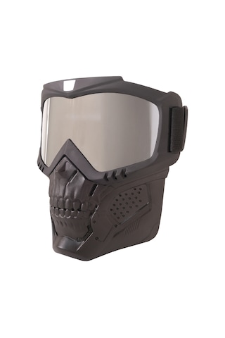 Gp Kompozit Msk002 Enduro / Off-road Maskeli Aynalı Motosiklet Gözlüğü Gri Standart