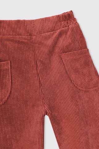 Panço Kız Çocuk Kiremit Pantolon 2521gk04031 Kahverengi