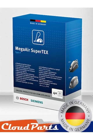 Elektrikli Süpürgeler İçin Toz Torbası P Tip