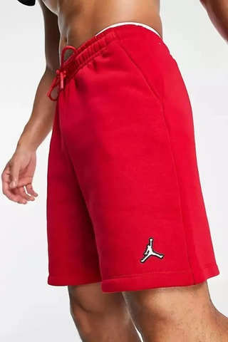 Jordan Essentials Fleece Erkek Kırmızı Günlük Şort Kırmızı