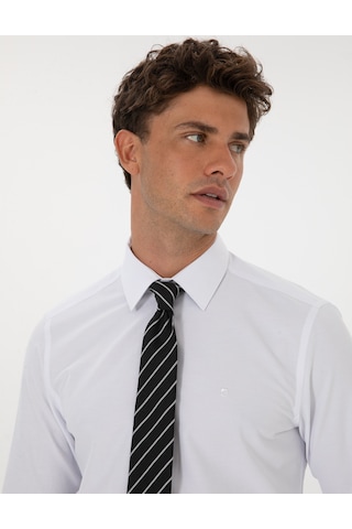 Pierre Cardin Erkek Beyaz Gömlek Basic 50316734-vr013 Beyaz