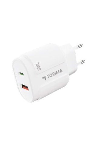 Honor X6c İle Uyumlu 35w Type-c + Usb Hızlı Şarj Başlığı