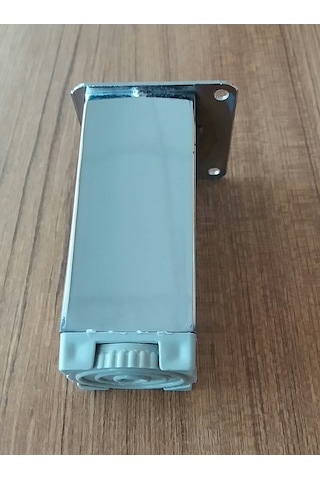 Eroğlu Metal Kare Mobilya Dolap Ayağı Yükseklik Ayarlı 10 CM 4 Adet
