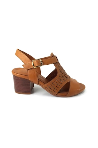 Venüs 1857209 23ys Günlük Bayan Sandalet Taba