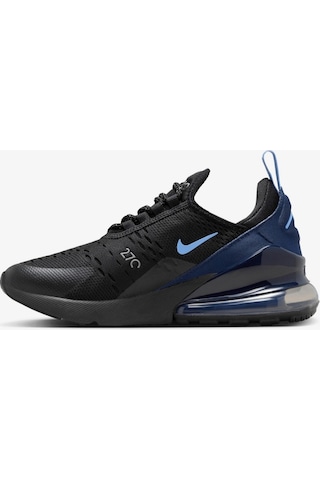 Nike Air Max 270 Hq3811-001 Siyah Lacivert Erkek Sneaker Dar Kalıp Siyah - Lacivert