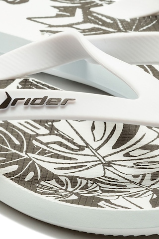 Rider R1 Style Erkek Parmak Arası Terlik Beyaz 39/46 BB0170 Siyah