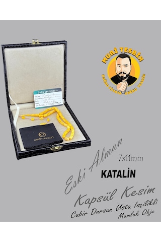 Cabir Dursun Mumluk Eski Alman Katalin Kapsül Kesim7x11mm